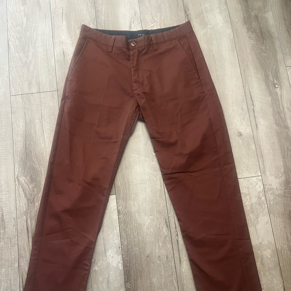 Obey Rust Brown Pants